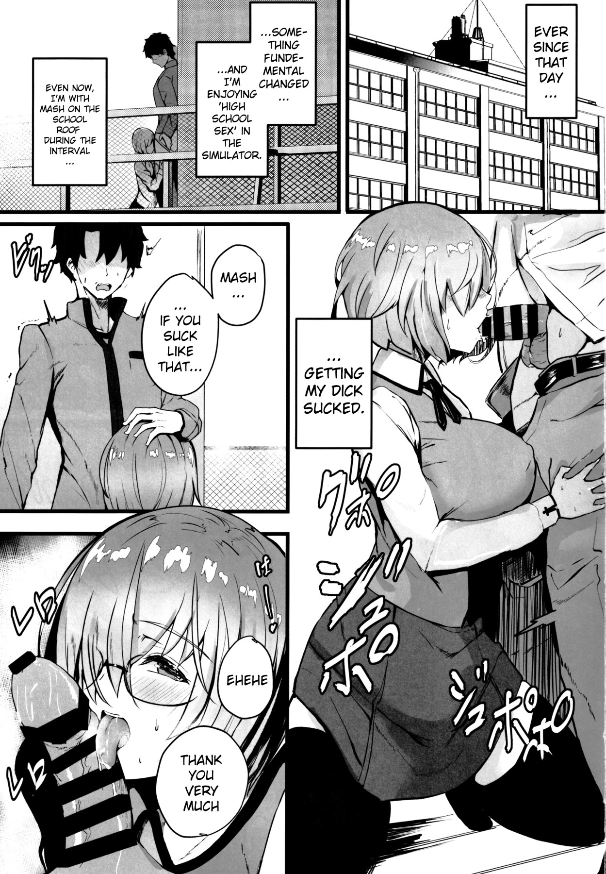 Hentai Manga Comic-Mash to Koukou Seikatsu Dainiwa Kounai Ecchi Hen-Read-2